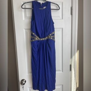 vintage badgley mischka dress with beads